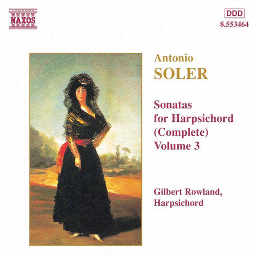 the album cover for Gilbert Rowland - Sonatas for Harpsichord 3