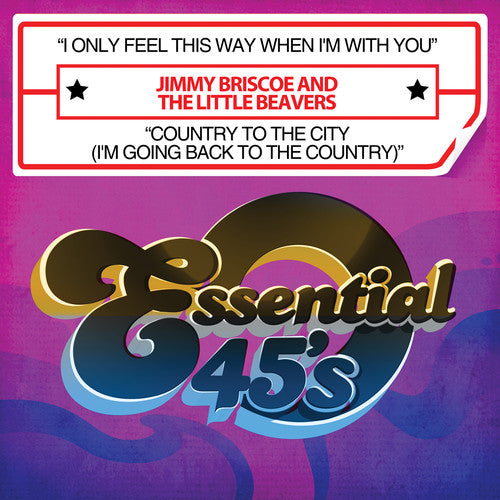 the album cover for Jimmy Briscoe - I Only Feel This Way When I'm With You (Mod)