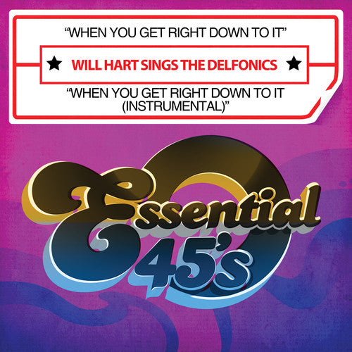 the album cover for Will Hart - When You Get Right Down To It (Mod)