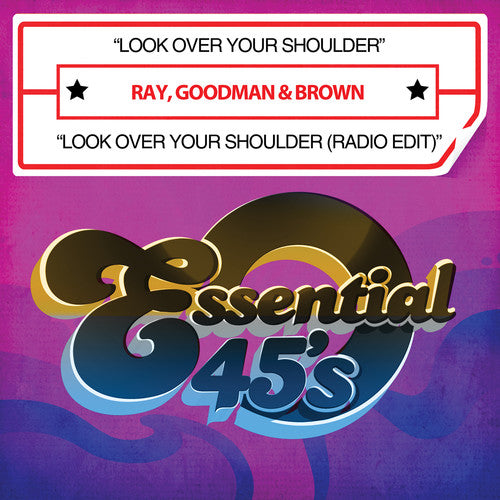 the album cover for Ray Goodman & Brown - Look Over Your Shoulder (Mod)