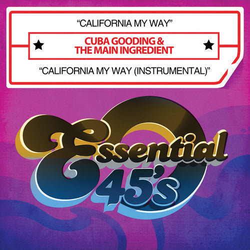 the album cover for Main Ingredient - California My Way / California My Way (Instrumental) [Digital 45]