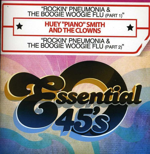 the album cover for Huey Piano Smith & The Clowns - Rockin Pneumonia & the Boogie Woogie Flu