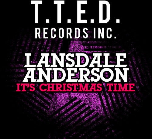 the album cover for Lansdale Anderson - It's Christmas Time (Mod)