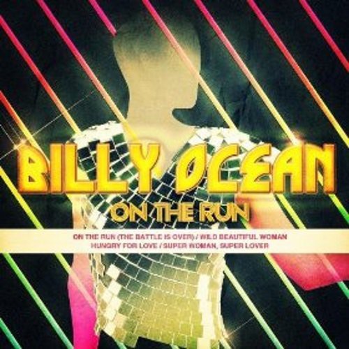 the album cover for Billy Ocean - On the Run