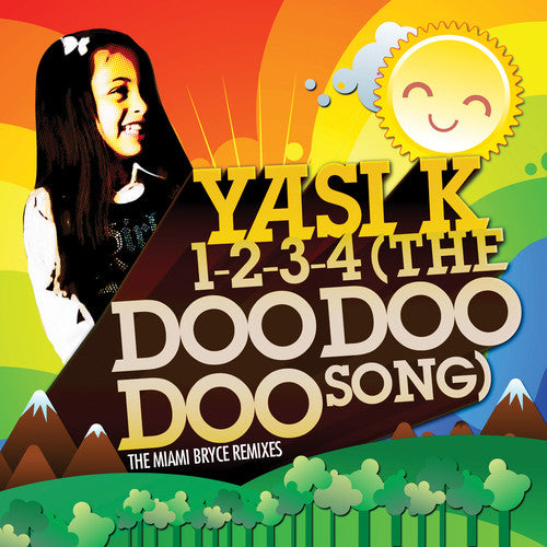 the album cover for Yasi K - 1-2-3-4 (The Doo Doo Doo Song)