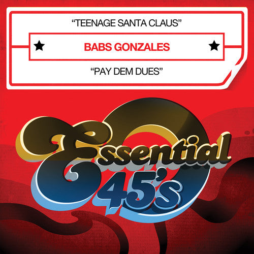 the album cover for Babs Gonzales - Teenage Santa Claus