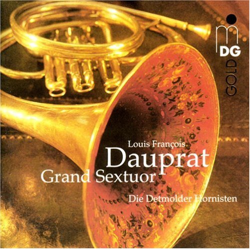 the album cover for L.F. Dauprat - Grand Sextet