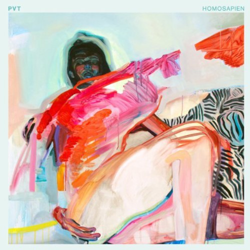 the album cover for Pvt - Homosapien