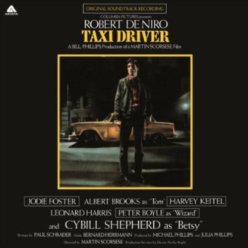 the album cover for Taxi Driver [Movie] - Taxi Driver [Import Vinyl Soundtrack]