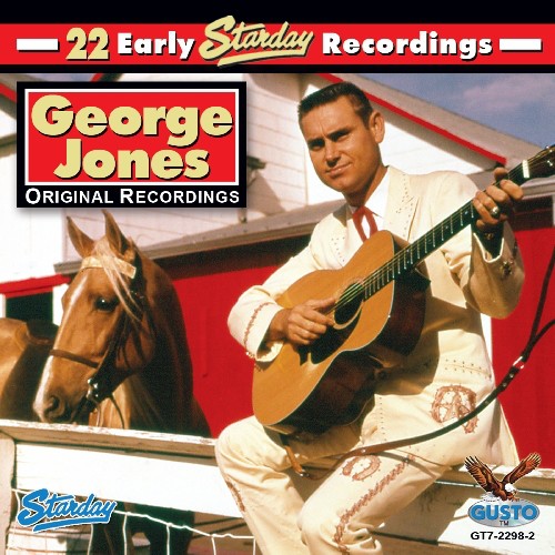 the album cover for George Jones - 22 Early Starday Recordings