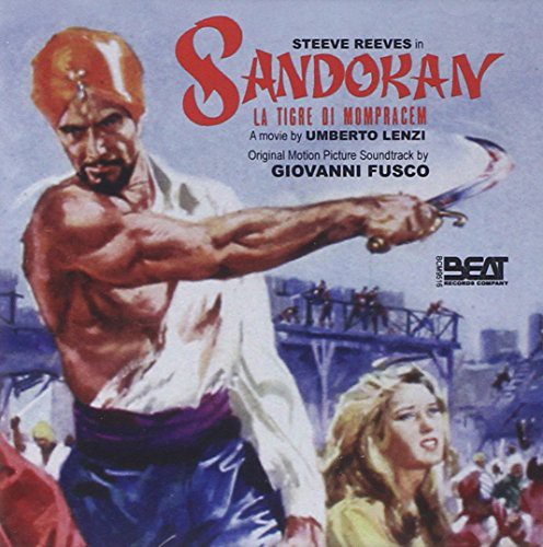 the album cover for Giovanni Fusco - Sandokan, La Tigre Di Mompracem (Sandokan, The Tiger of Mompracem) (Original Motion Picture Soundtrack)