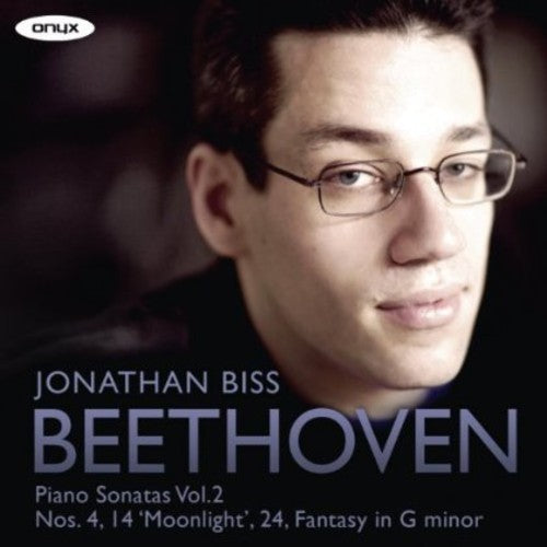 the album cover for Jonathan Biss - Piano Sonatas 2