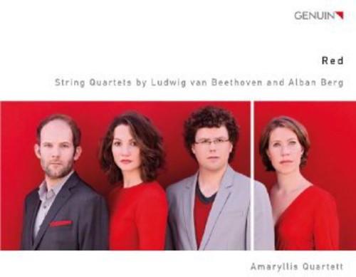 the album cover for Amaryllis Quartett - Red