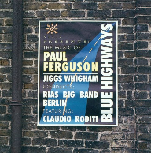 the album cover for RIAS Big Band - Blue Highways