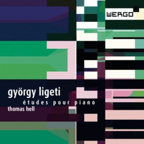 the album cover for Thomas Hell - Etudes for Piano
