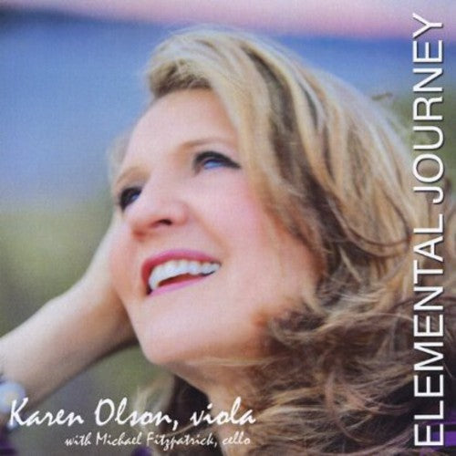 the album cover for Karen Olson - Elemental Journey