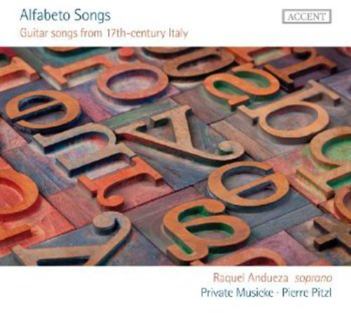 the album cover for Raquel Andueza - Alfabeto Songs