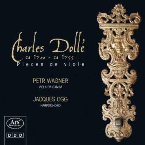 the album cover for Jacques Ogg - Pieces de Viole