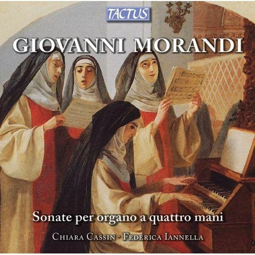 the album cover for Federica Iannella - Sonatas for Organ Four Hands