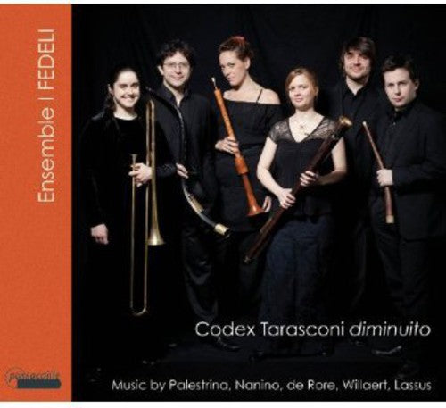 the album cover for Palestrina / Ensemble I Fedeli / Striggio - Codex Tarasconi [Digipak]