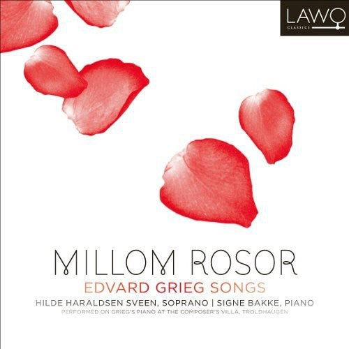 the album cover for Grieg / Hilde Haraldsen Sveen / Bakke - Songs