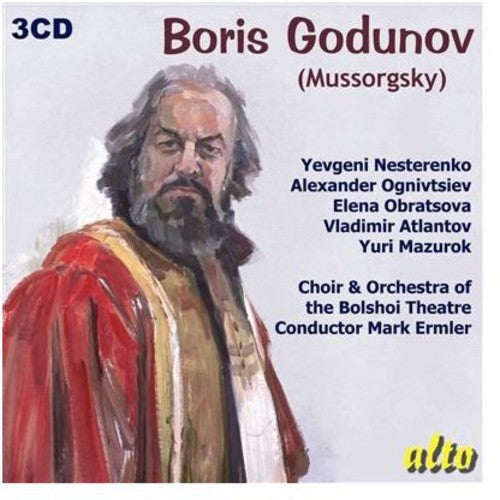 the album cover for Evgeni Nesterenko - Boris Godunov: Complete Opera