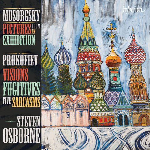 the album cover for Mussorgsky / Prokofiev / Osborne - Pictures from An Exhibition