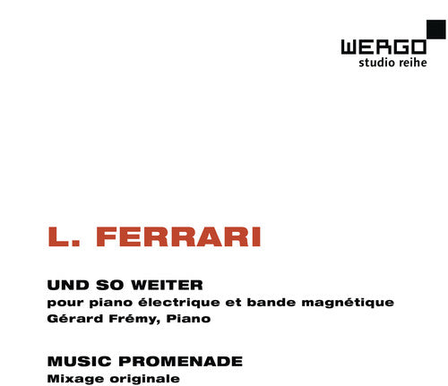 the album cover for Ferrari / Fremy - Und So Weiter