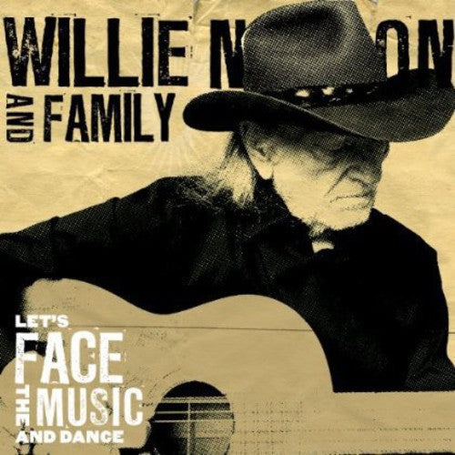 the album cover for Willie Nelson - Let's Face The Music and Dance