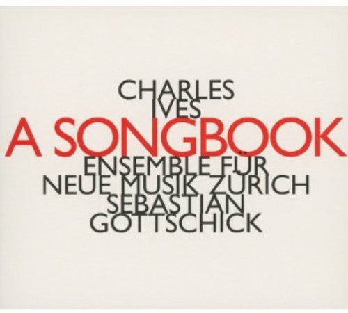 the album cover for CHARLES IVES - Chansons & Courtes Pieces Instrumen