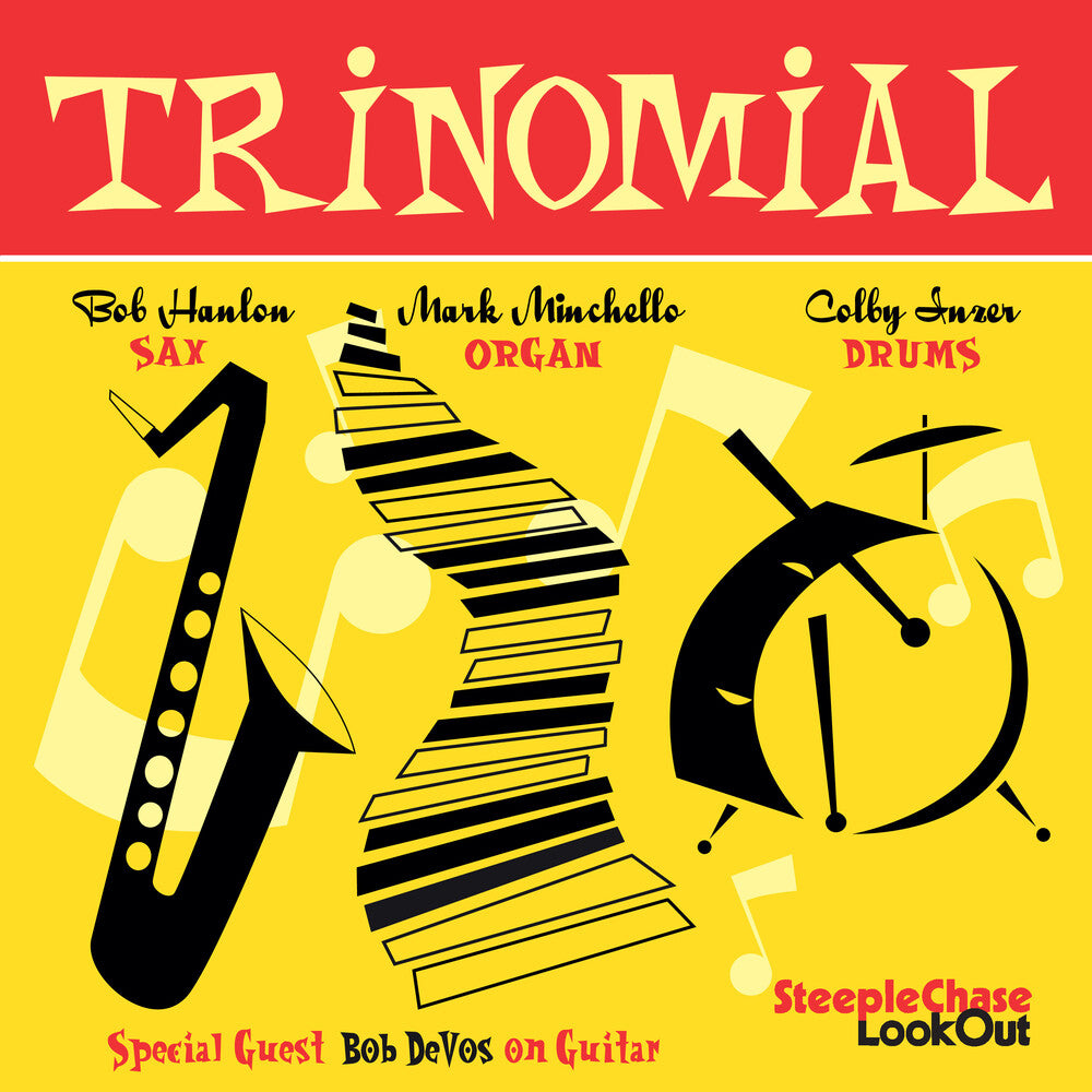 the album cover for Mark Mincello - Trinomial