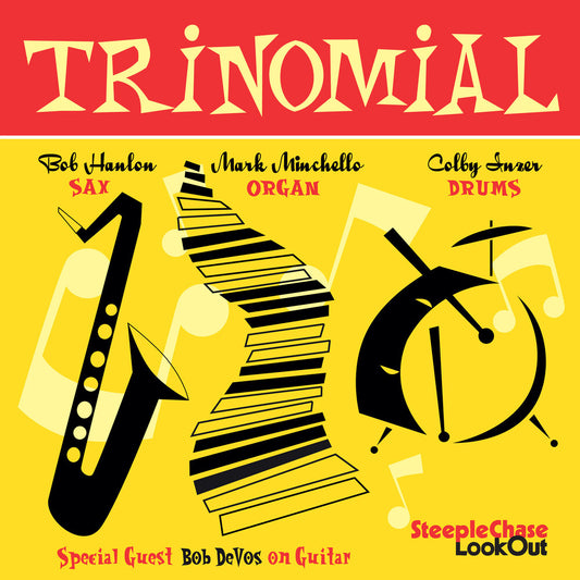 the album cover for Mark Mincello - Trinomial