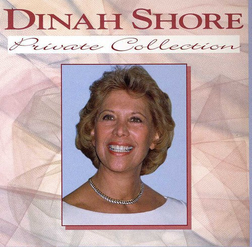 the album cover for Dinah Shore - Private Collection