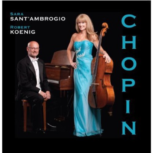 the album cover for Sara Sant'Ambrogio - Chopin Collection