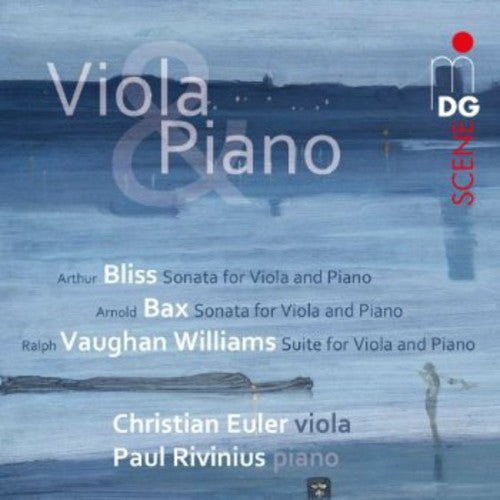 the album cover for Bax / Euler / Rivinus - Sonata & Suite for Viola & Piano