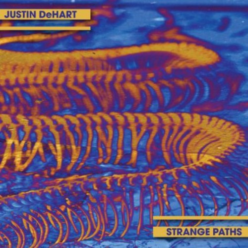 the album cover for Justin Dehart - Strange Paths