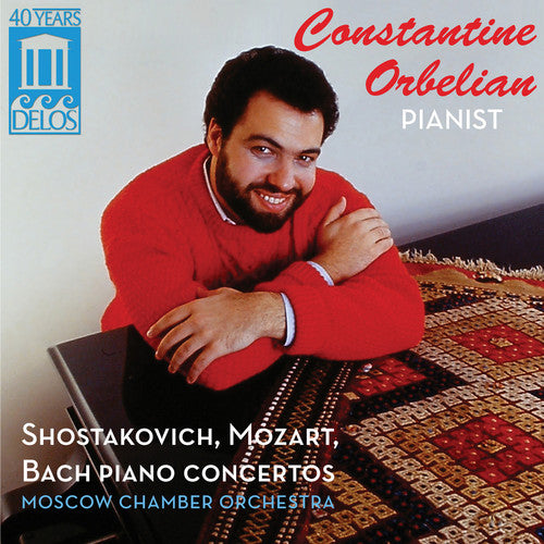 the album cover for Constantine Orbelian - Piano Concertos