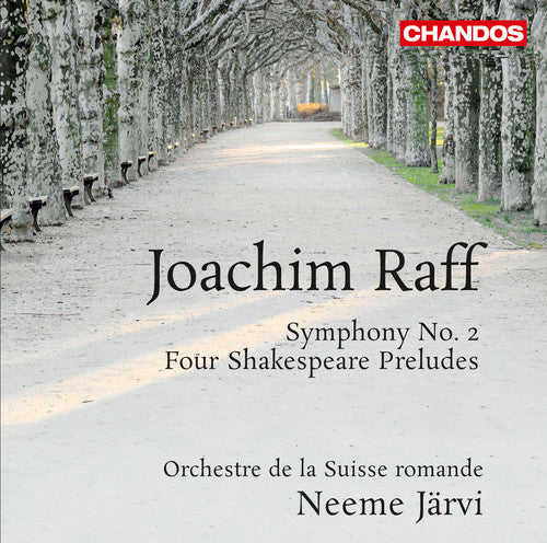 the album cover for Raff / Jarvi / Orchestre De La Suisse Romande - Symphony No 2: Four Shakespeare Preludes