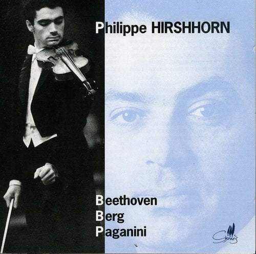 the album cover for Philippe Hirshhorn - Violin Concertos