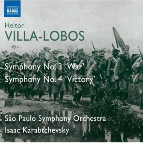 the album cover for Isaac Karabtchevsky - Symphonies Nos 3 & 4: 2
