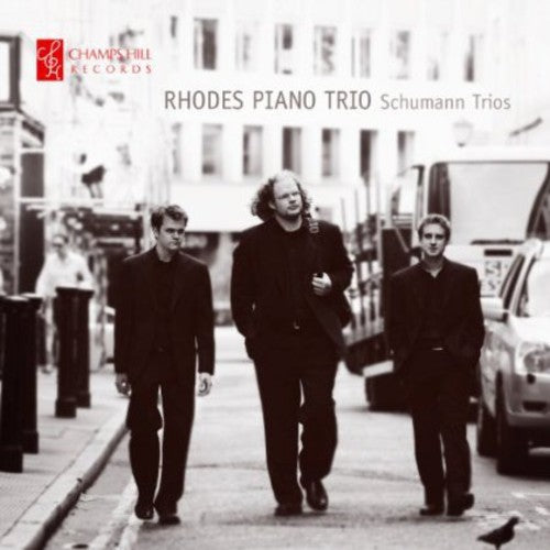 the album cover for Schumann / Rhodes Piano Trio - Schumann Trios