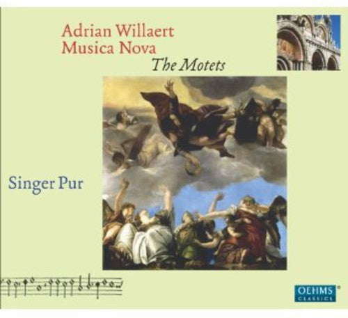 the album cover for Singer Pur - Musica Nova - the Motets