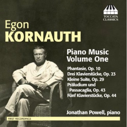 the album cover for Jonathan Powell - Piano Music 1