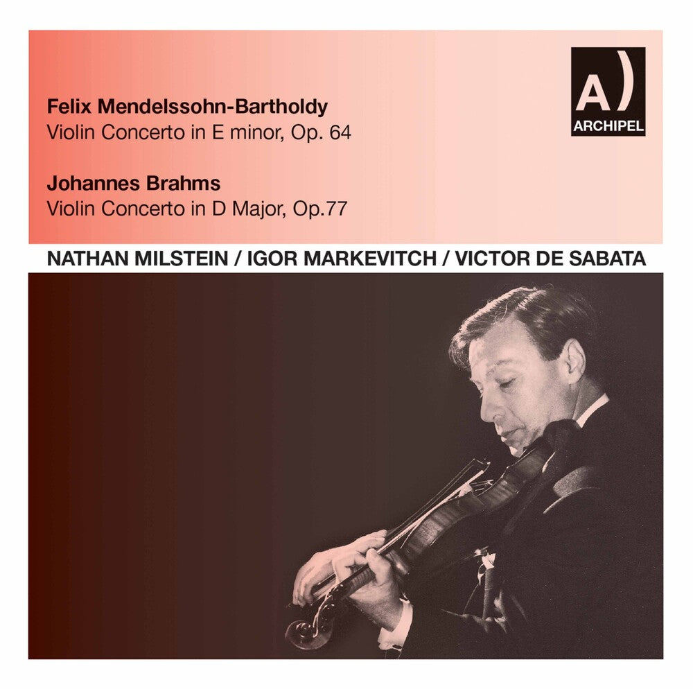 the album cover for New York Philharmonic - Concerto for Violin & Orchestra in E minor Op 64