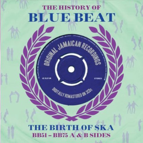 the album cover for History Of Bluebeat Bb51-Bb75 A & B Sides - History Of Bluebeat Bb51-Bb75 A & B Sides [Import]