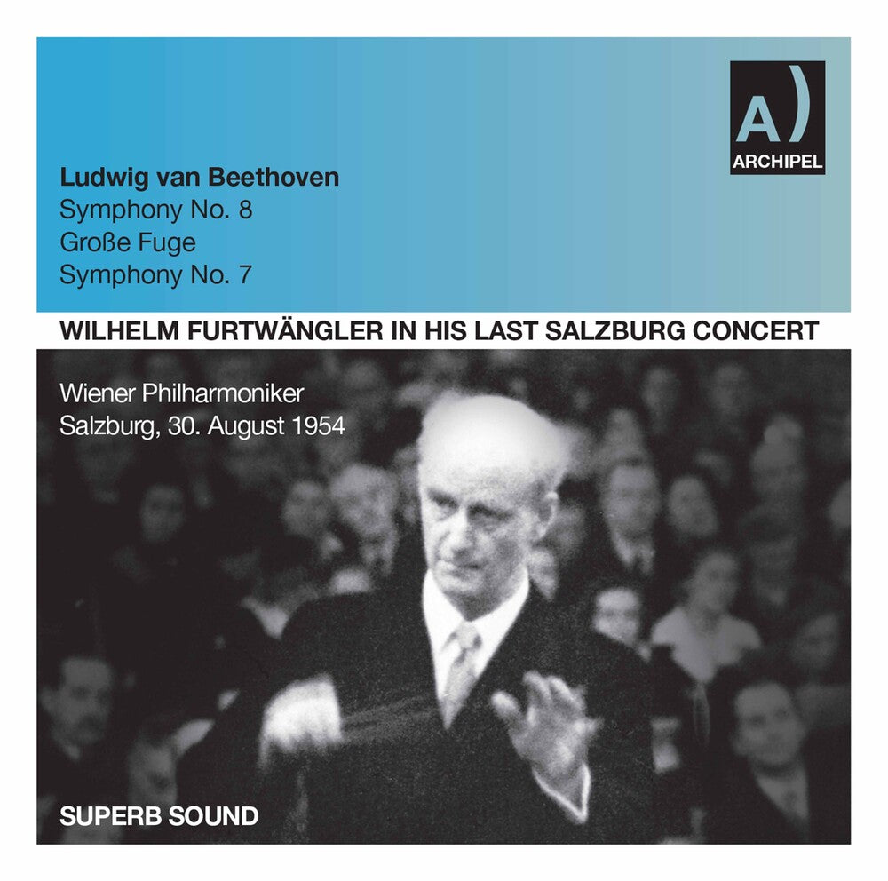 the album cover for Beethoven / Furtwangler - Sinfonie 8 7 & 3 Groe Fuge