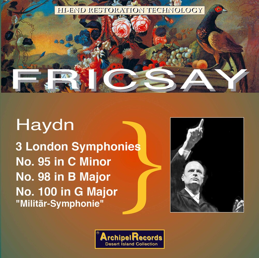 the album cover for Ferenc Fricsay - Sinfonien 95 98 & 100