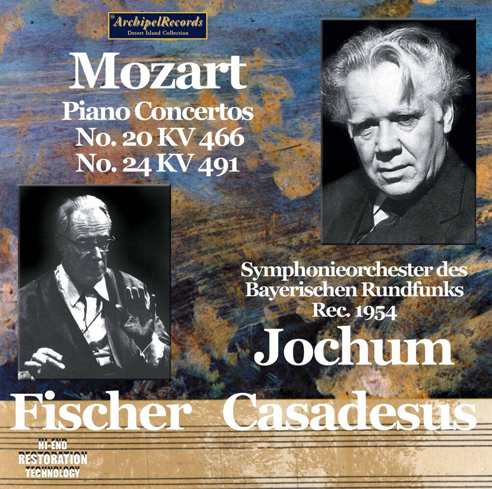 the album cover for Bavarian Radio Symphony Orchestra - Klavierkonzerte 20 & 24