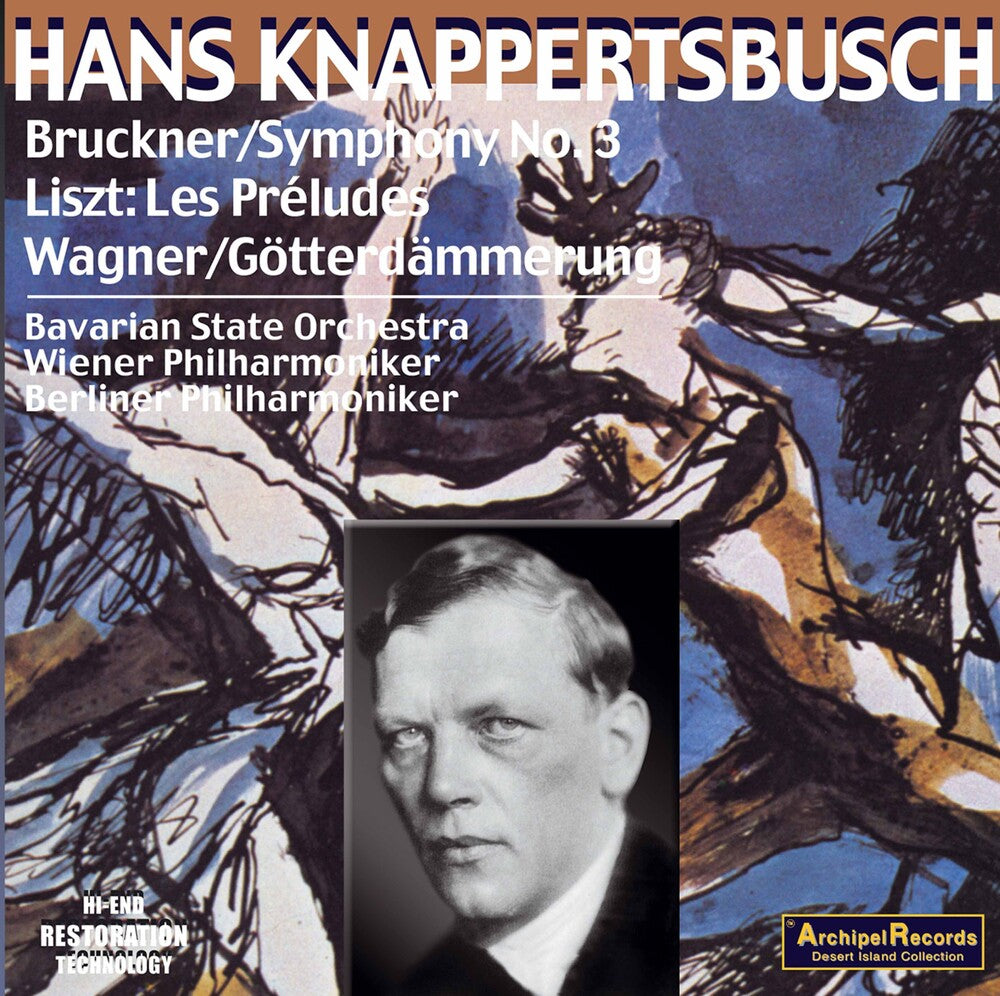 the album cover for Bruckner / Knappertsbusch - Sinfonie 3 Wagner Gotterda
