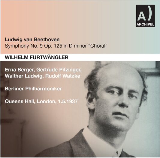 the album cover for Berlin Philharmonic Orchestra - Sinfonie 9 / London 1937